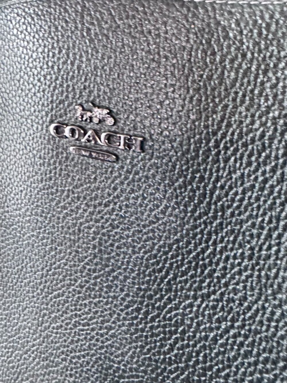 Coach Charlie Carryall 40 Pebbled Leather Tote Bag Pine Green - Picture 6 of 16